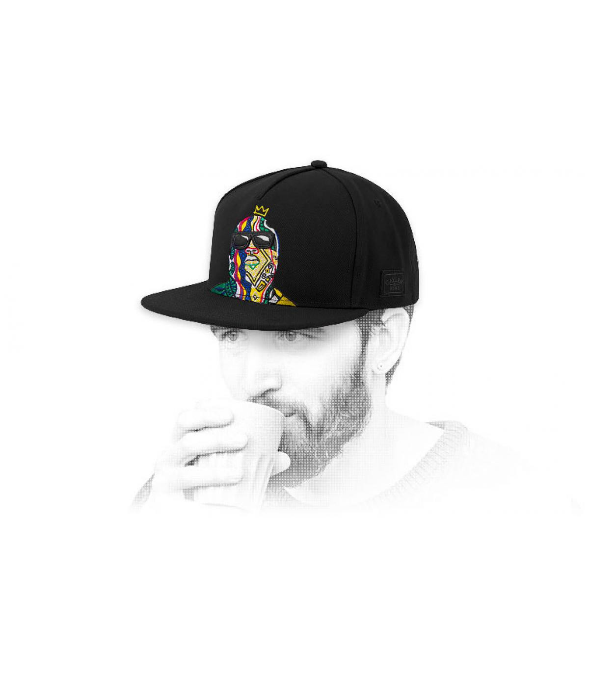 black Notorious snapback Crowned Snapback black